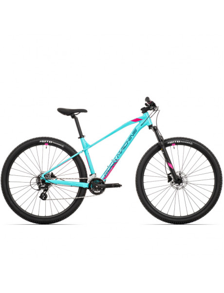 Kalnų dviratis Rock Machine 29 Catherine 10-29 šviesiai mėlynas/rožinis (M)