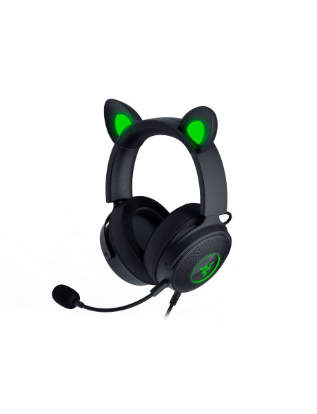 Razer Wired, Over-Ear, Black, Gaming Headset, Kraken V2 Pro, Kitty Edition