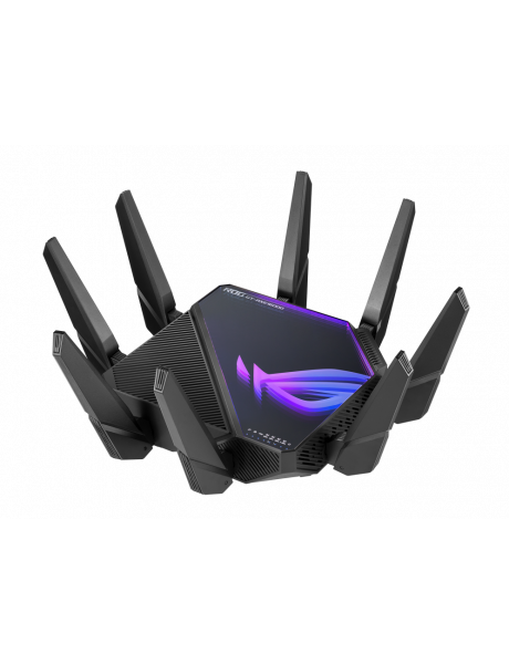 Asus | Wifi 6 802.11ax Quad-band Gigabit Gaming Router | ROG GT-AXE16000 Rapture | 802.11ax | 1148+4804+4804+48004 Mbit/s | 10/100/1000 Mbit/s | Ethernet LAN (RJ-45) ports 4 | Mesh Support Yes | MU-MiMO Yes | No mobile broadband | Antenna type External/In