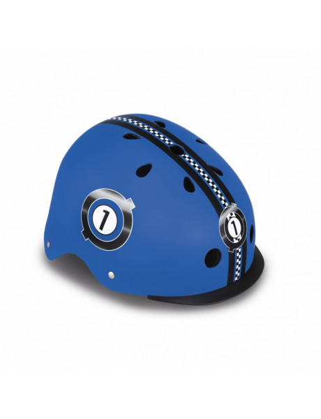 Globber Helmet  Elite Lights Racing 507-300  Dark blue
