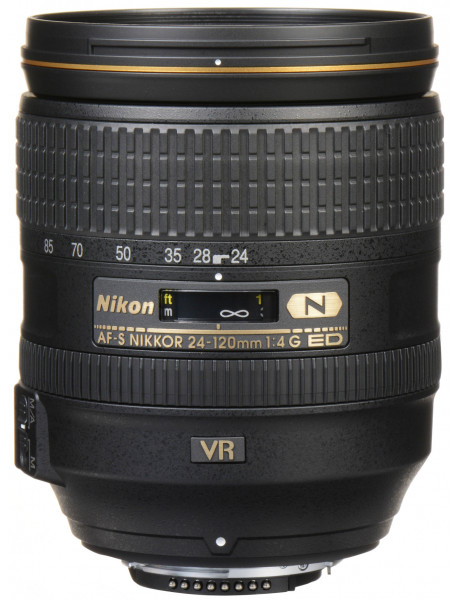 Nikon AF-S NIKKOR 24-120mm f/4G ED VR - Baltoje dėžutėje (white box)