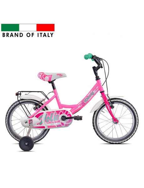 Vaikiškas dviratis STUCCHI 16 Jolie (23671) rožinis