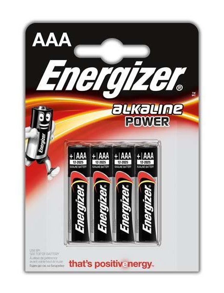 Energizer AAA/LR03, Alkaline Power, 4 pc(s)