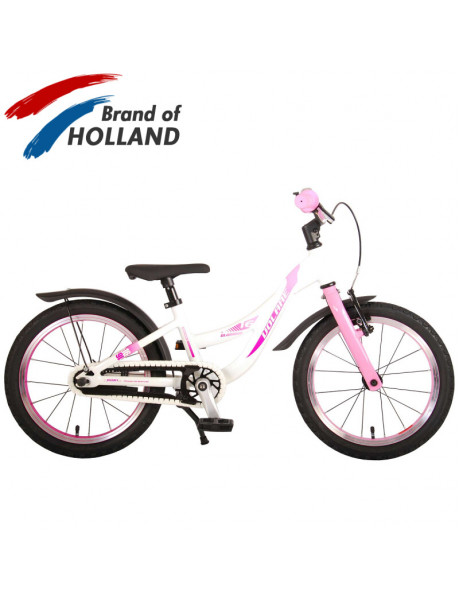 Vaikiškas dviratis VOLARE 18 Glamour (21877) baltas/rožinis