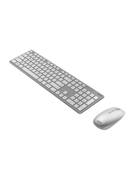 Asus | W5000 | Keyboard and Mouse Set | Wireless | Mouse included | RU | White | 460 g