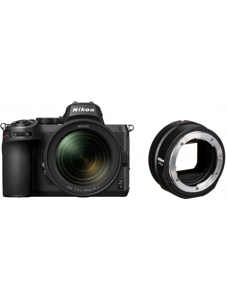 Nikon Z5 + NIKKOR Z 24-70mm f/4 S + FTZ II Adapter