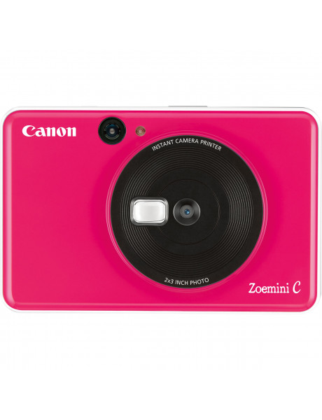 Canon Zoemini C(Inspic C/IVY CLIQ) Instant Camera Printer (Bubble Gum Pink)