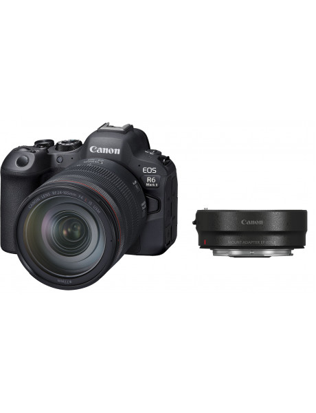 Canon EOS R6 Mark II + RF 24-105mm f/4L IS USM + Mount Adapter EF-EOS R