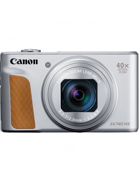 Canon PowerShot SX740 HS (Silver) - Baltoje dėžutėje (white box)