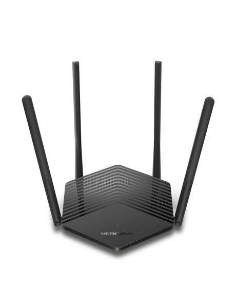 Mercusys AX1500 WiFi 6 Router  MR60X 802.11ax, 1201+300 Mbit/s, 10/100/1000 Mbit/s, Ethernet LAN (RJ-45) ports 2, Mesh Support No, MU-MiMO Yes, No mobile broadband, Antenna type External