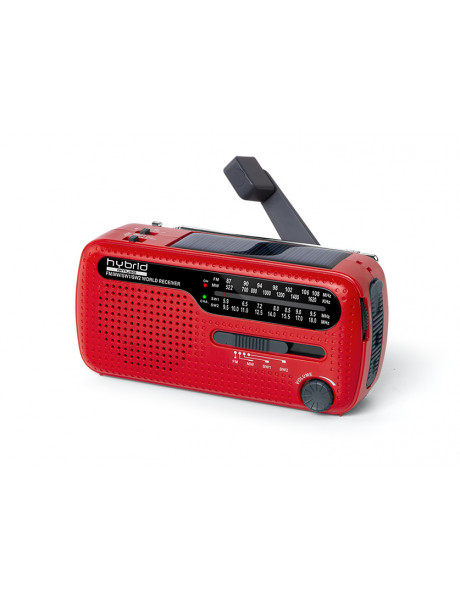 Muse Self-Powered Radio MH-07RED Red