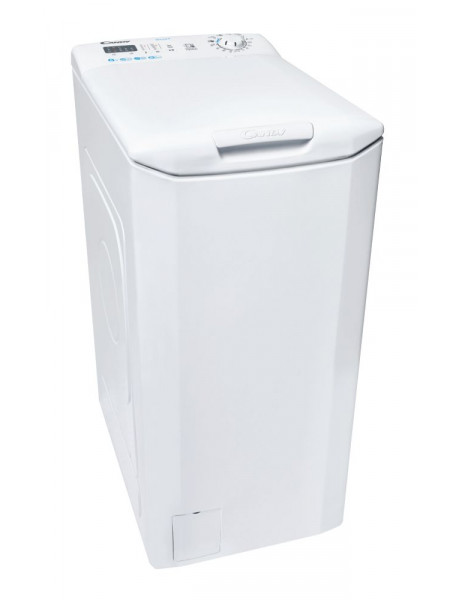 Candy Washing Machine CST 26LET/1-S Energy efficiency class D, Top loading, Washing capacity 6 kg, 1200 RPM, Depth 60 cm, Width 41 cm, Display, LED, NFC, White