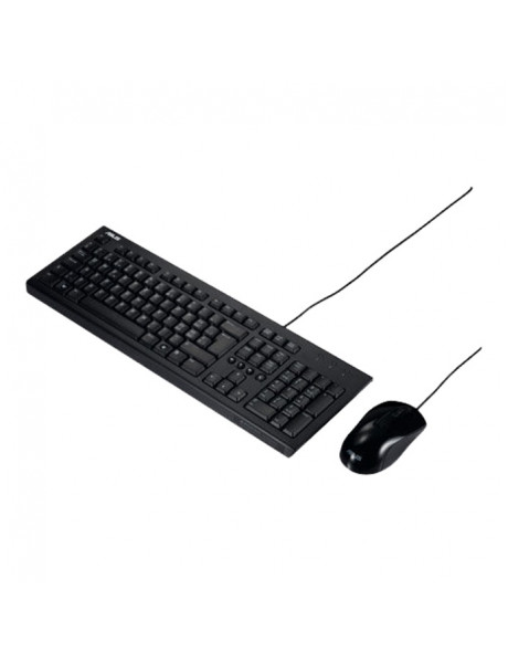 Asus | Black | U2000 | Keyboard and Mouse Set | Wired | Mouse included | EN | Black | 585 g