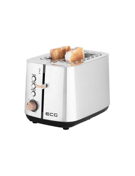 ECG ST 2767 Timber Toaster, 7 heating intensity levels, defrosting and reheating functions