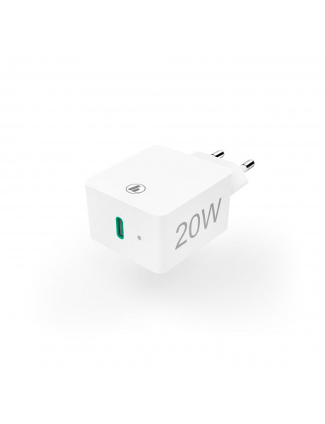 Hama Fast Charger Qualcomm 3.0/2.0 (White) 20W