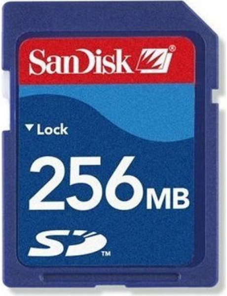 Atminties kortelė SanDisk SD 256 MB
