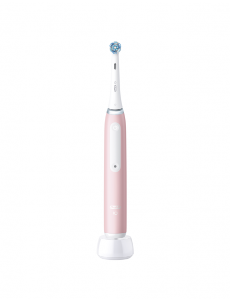 Oral-B Electric Toothbrush iO3 Series Rechargeable, For adults, Number of brush heads included 1, Blush Pink, Number of teeth brushing modes 3