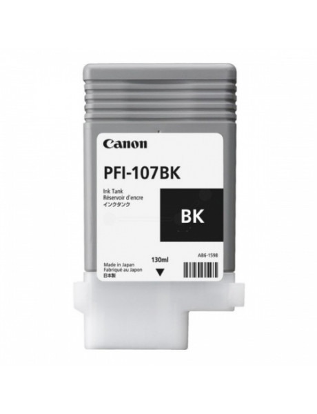 Canon PFI-107 (6705B001), juoda kasetė