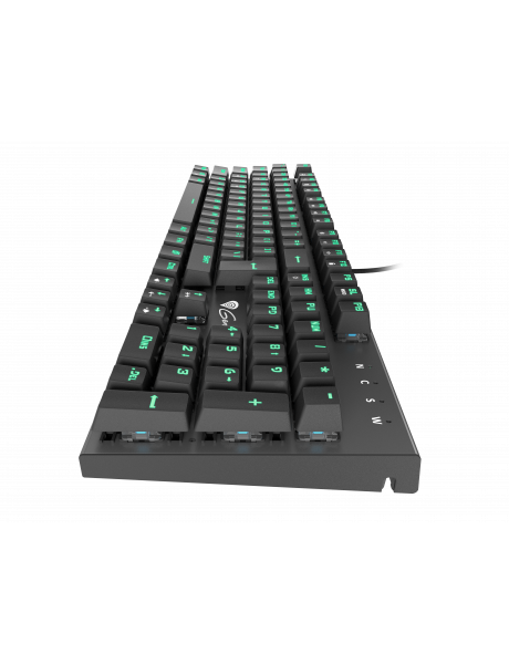 KLAVIATŪRA GENESIS Thor 300 Gaming Keyboard, US layout, Wired, Black