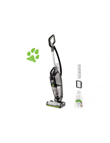 Bissell | All-in one Multi-Surface Cleaner | 3527N Crosswave HydroSteam Pet Select | Corded operating | Washing function | 1100 W | N/A V | Titanium/Black/Silver/Lime