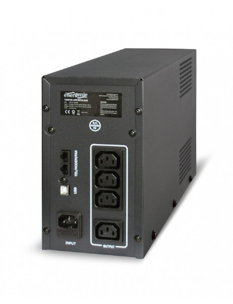 Gembird UPS UPS-PC-1202AP 1200 VA, 720 W, 220 V
