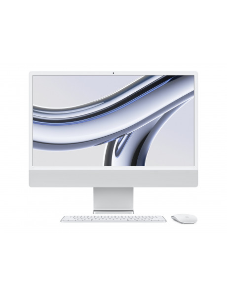iMac 24” 4.5K Retina, Apple M3 8C CPU, 10C GPU/8GB/256GB SSD/Silver/SWE