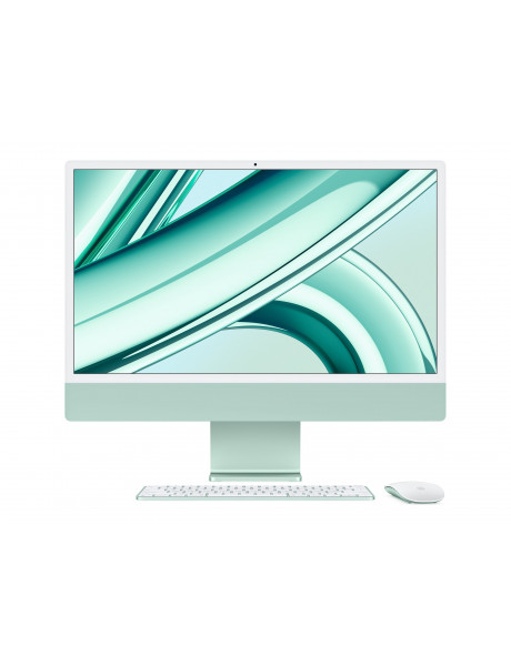 iMac 24” 4.5K Retina, Apple M3 8C CPU, 10C GPU/8GB/512GB SSD/Green/SWE