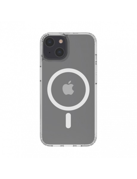 Belkin SheerForce Magnetic Anti-Microbial Protective Case Protective Case Apple iPhone 14 N/A Transparent Protect your new iPhone 14 with a MagSafe-compatible, magnetic phone case. The clear, UV light-resistant material prevents discoloration, and the rai