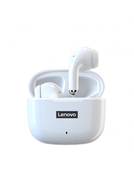 Lenovo Lp40 PRO NEW TWS belaidės ausinės, baltos