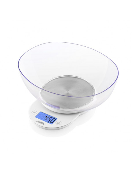 ETA | Kitchen scale with a bowl | ETA577090000 Mari | Graduation 1 g | Display type LCD | White