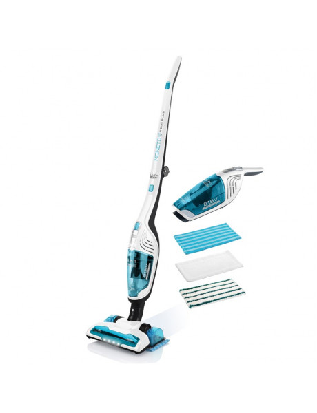 ETA | Vacuum Cleaner | ETA645390000 Moneto II Aqua Plus | Cordless operating | Handstick 3in1 | Washing function | N/A W | 21.6 V | Operating time (max) 50 min | White/Blue