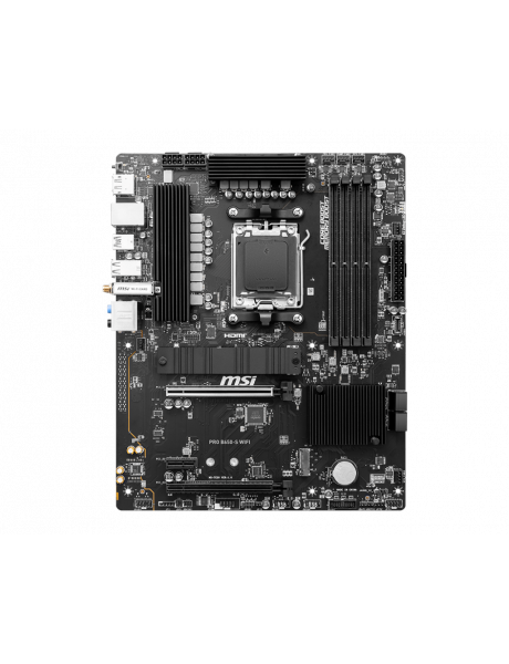 Mainboard|MSI|AMD B650|SAM5|ATX|Memory DDR5|Memory slots 4|1xPCI-Express 1x|2xPCI-Express 16x|2xM.2|1xHDMI|1xDisplayPort|7xUSB 3.2|1xUSB-C|1xRJ45|6xAudio port|PROB650-SWIFI