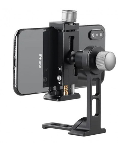 Leofoto PS-1 Smartphone Stand and PC-90II Clamp Combo with Arca-Compatible Base