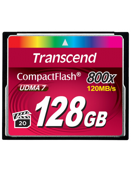 Transcend Compact Flash 128GB 800x
