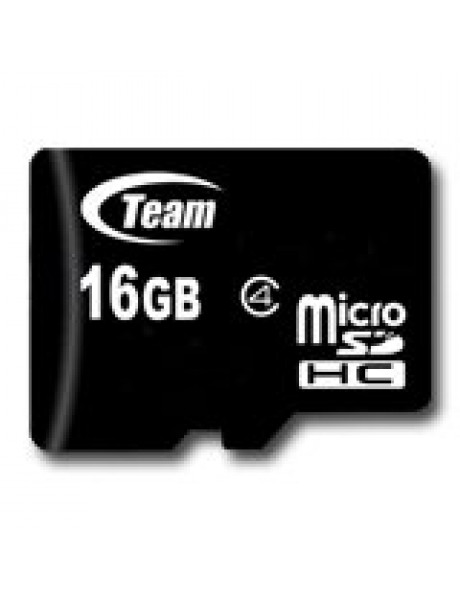 TUSDH16GCL403 TEAM GROUP Memory ( flash cards ) 16GB Micro SDHC Class 4 with Adapter