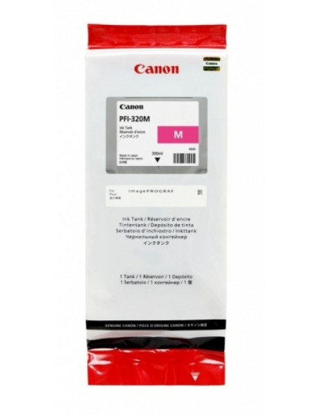 Canon PFI-320M (2892C001) Rašalinė kasetė, Purpurinė