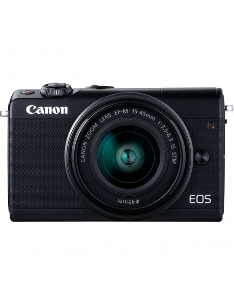 Canon EOS M100 15-45mm IS STM (Black)  - Baltoje dėžutėje (white box)