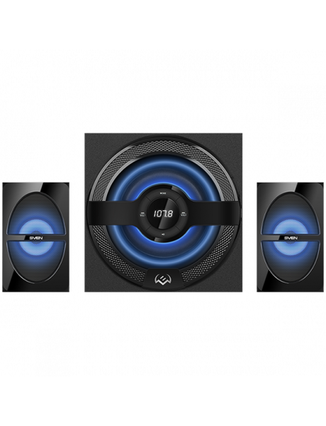 SV-020101 Speakers SVEN MS-2085, black (60W, FM, USB/SD, Display, RC, Bluetooth)