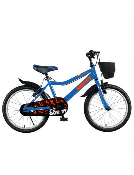 Vaikiškas dviratis GoKidy 20 Versus (VER.2003) mėlynas/oranžinis
