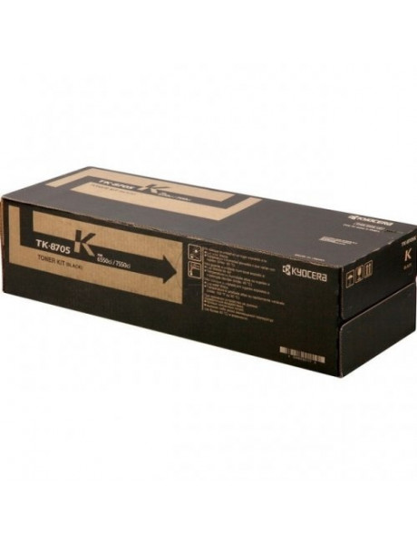 Kyocera TK-8705K (1T02K90NL0) Lazerinė kasetė, Juoda