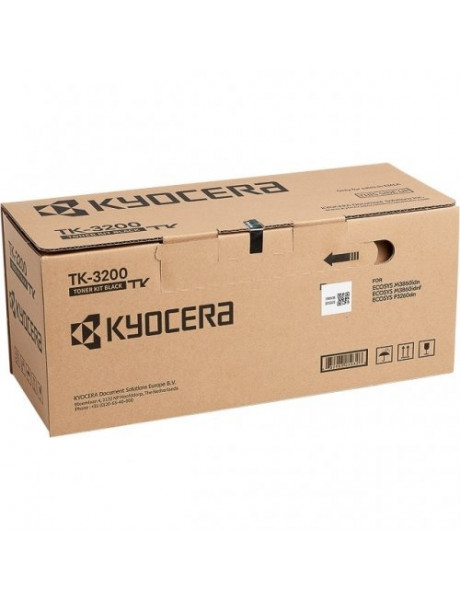 Kyocera TK-3200 (1T02X90NL0) Lazerinė kasetė, Juoda