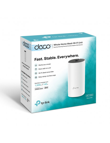 Wireless Router|TP-LINK|Wireless Router|1200 Mbps|DECOM4(1-PACK)