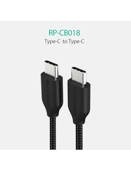 RAVPower USB-C laidas RP-CB018  0,9m