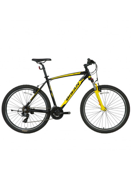 Kalnų dviratis Bisan 29 MTX7100 (PR10010452) juodas/geltonas (17)
