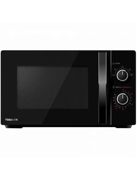 MW-MM20PBK Microwave oven, volume 20L, mechanical control, 800W, black