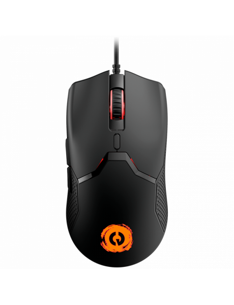 CND-SGM116 CANYON Carver GM-116,  6keys Gaming wired mouse, A603EP sensor, DPI up to 3600, rubber coating on panel, Huano 1million switch, 1.65M PVC cable, ABS material. size: 130*69*38mm, weight: 105g, Black