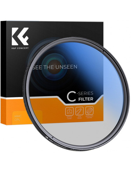 K&F Concept Classic HMC CPL cirkuliacinis poliarizacinis filtras - 67 mm