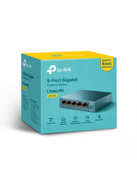 TP-LINK LiteWave 5-Port Gigabit Desktop