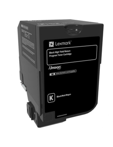 Lexmark 20K Black Return Program Toner Cartridge (CS720, CS725) | Lexmark Black