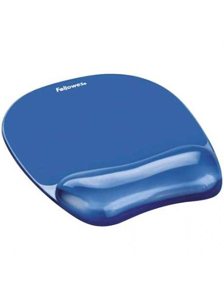MOUSE PAD CRYSTAL GEL/BLUE 9114120 FELLOWES